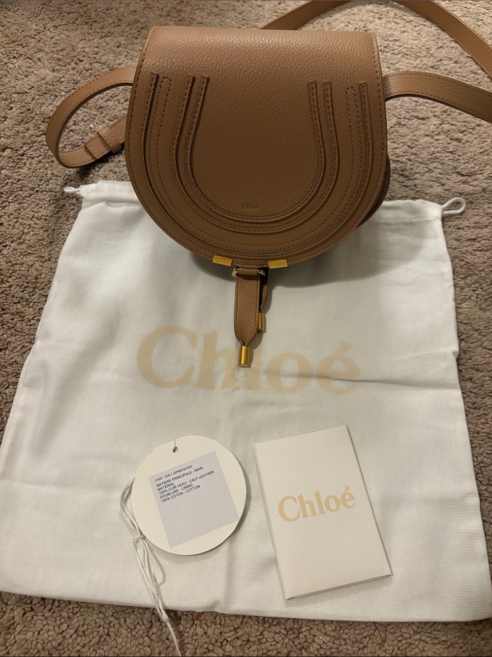 Chloé Marcie Small Crossbody Bag - Picture 11 of 13